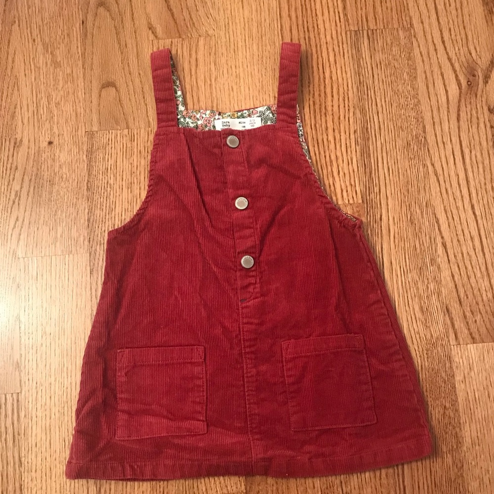 Zara Toddler Corduroy Jumper